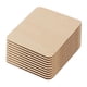 thumbnail image 4 of 10 rodajas de madera para centros de mesa, manualidades, piezas cuadradas de madera para adornos. Los 7cm, 4 of 9