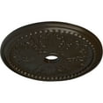 thumbnail image 3 of Ekena Millwork 27 1/2"OD x 4"ID x 1 1/2"P Winsor Ceiling Medallion (Fits Canopies up to 4"), Hand-Painted Stone Hearth, 3 of 5