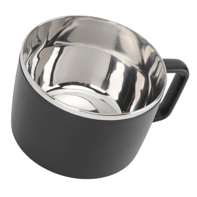 Tazón De Acero Inoxidable 304, Capa Exterior De PP Fácil De Limpiar Tazón De Fideos Instantáneos De Acero Inoxidable Aislamiento A Prueba De Polvo 1200 Ml Con Tapa Cuchara Para