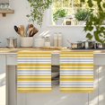 thumbnail image 4 of Ginger Yellow Stripes Kitchen Towels Set of 4, Modern Minimalist Horizontal Lines Absorbent Dish Towels for Kitchen, Microfiber Hand Towel, Quick Drying Tea Towel for Cleaning Decorative Dishcloths, 4 of 7