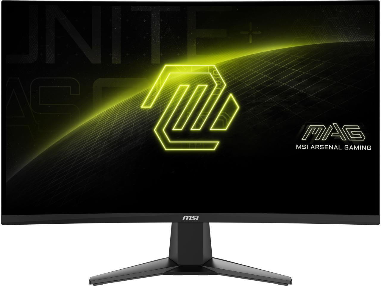 MSI 27" 180 Hz Rapid VA QHD Gaming Monitor FreeSync (AMD Adaptive Sync) 2560 x 1440 (2K) 80% Adobe RGB / 80% DCI-P3 / 105% sRGB MAG 27CQ6F