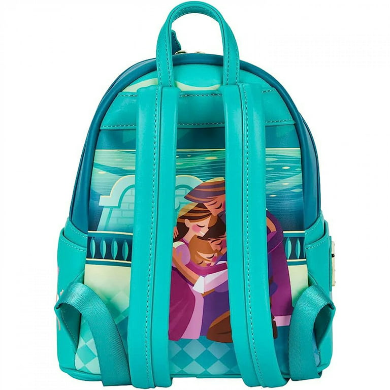 Loungefly x Disney Tangled Rapunzel Castle Glow in the Dark Mini Backpack 