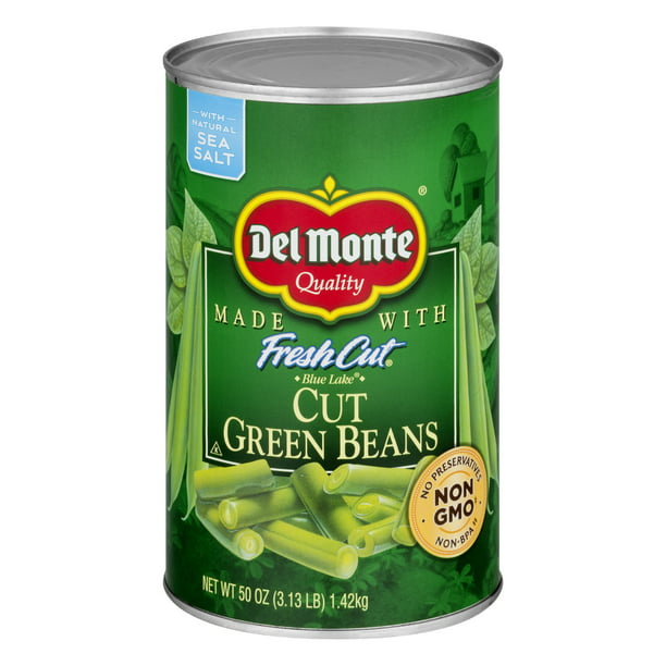 6 Pack Del Monte Blue Lake Cut Green Beans 50 Oz Walmart Com Walmart Com