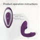 thumbnail image 5 of Vibrador Estimulador De Clítoris Y Punto G Con 10 ModosHA392, 5 of 5