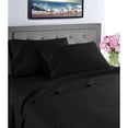 thumbnail image 5 of Fresh Home 1000 Thread Count Egyptian Quality Cotton Deep Pocket Dobby Stripe Sheet Set Teal - Twin, 5 of 5