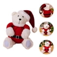 thumbnail image 3 of Oso de peluche de Navidad, oso de peluche, oso de Navidad, juguete de recuerdo de fiesta para niños, 3 of 7