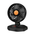 thumbnail image 2 of UttpKLBx Portable Neck Fan Powerful Handheld fan Battery Powered Fans Portable Large Battery Operated Fan, for Home, Office Desktop, Outdoor (Black), 2 of 7