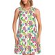thumbnail image 1 of Balery Vector Mexican Otomi Style Bright Vestidos de verano para mujer con estampado: vestido holgado sin mangas, vestido playero informal y cómodo para días calurosos., 1 of 7