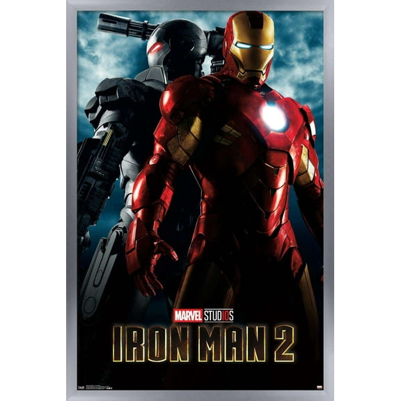 Marvel Cinematic Universe - Iron Man 2 - One Sheet Wall Poster, 14.725" x 22.375", Framed