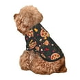 thumbnail image 5 of Gaeub Pizzas Mushrooms Dog Hoodie Sweatshirts Warm Dog Clothes for Small Dogs,Puppy and Cat Costume-X-Large, 5 of 7