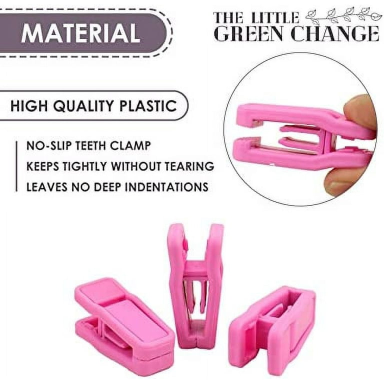 HOUSE DAY Grey Plastic Finger Clips for Hangers, 100 Pack Pants Hanger  Clips, Strong Pinch Grip Clips for Use with Slim-line Clothes Hangers,  Clips for Velvet Hangers - Yahoo Shopping