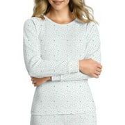 Hanes - Women's Plus Thermal Underwear Crew Tee