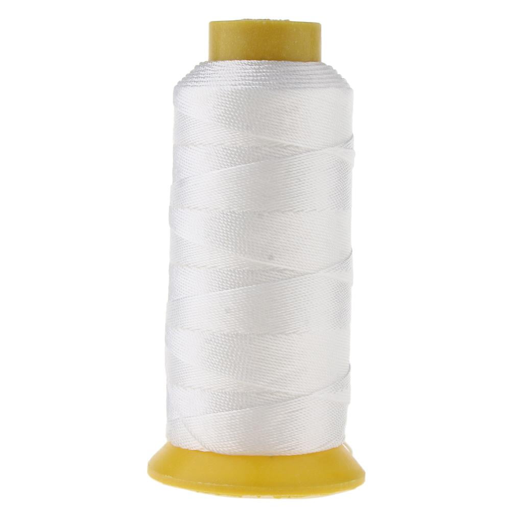 HOMYL 3pcs 200m Bonded Nylon Sewing Thread Heavy Duty for Hand and Sewing Machines