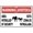 Warning Sign 6, variant on Bilingual Emergency Exit Aluminum Tin Warning Sign 8"x12" - For Home Outdoor Garden, Bilingual Emergency Exit Sign