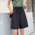 thumbnail image 3 of Bermudas Casuales Para Mujer Con Cordón Elástico Ajustable, 3 of 8