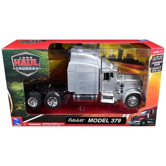 New 1:32 PETERBILT MODEL 379 DOUBLE DUMP TRUCK & Trailer SS-10573A