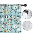 thumbnail image 4 of Blackout Kids Curtains,Cute Akita Dog Beagle Bulldog Rottweiler Dachshund Childrens Insulated Curtains Set Of 2,Bedroom Essentials,Toddler Room Decor 42"x54"(106x137cm), 4 of 4