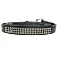 thumbnail image 2 of 115cm Long Faux Leather Dog Leash Bling Rhinestone Puppy Pet Walking Lead Rope, 2 of 9