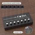 thumbnail image 4 of Stereo Audio Mixer 6 Channel Microphone Mixer Instrument Expander, 4 of 5
