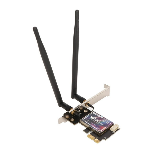 PCIe Card Adapter, PCIe WiFi Adapter WiFi6 5.2 2.4G 5G WPA3 AX1800 802.11AX For Laptop