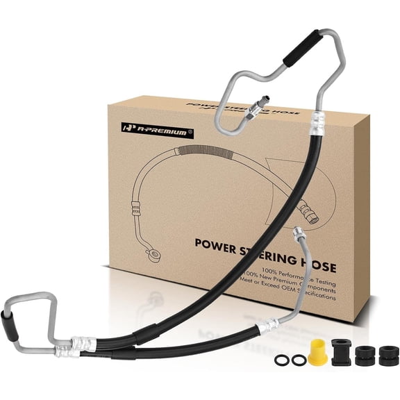 A-Premium Power Steering Hose Pressure Line Hose Assembly Compatible with Dodge Nitro 2007-2011 V6 4.0L