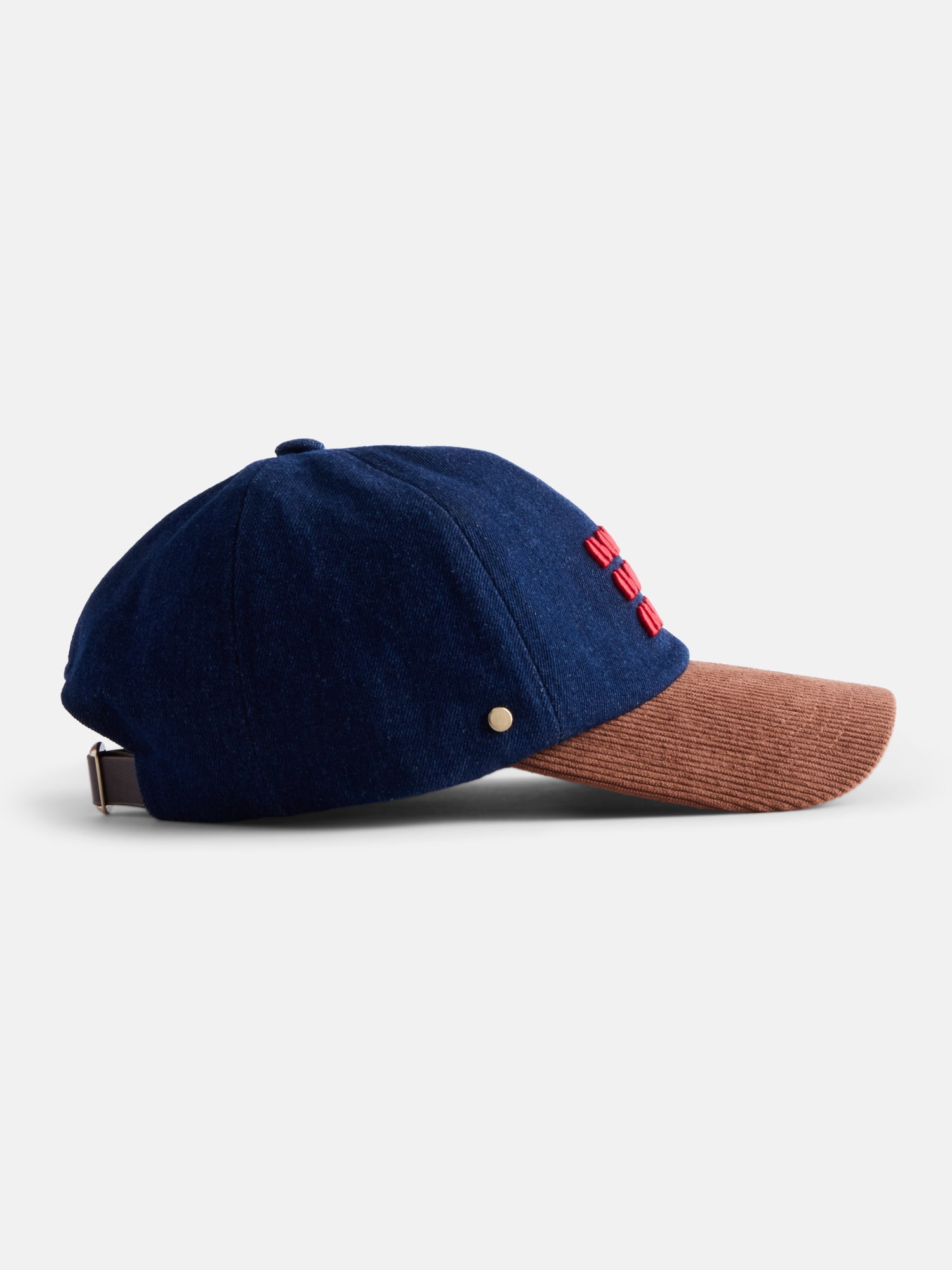 Free Assembly Women's Books Baseball Cap, Navy Denim