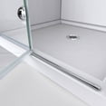 thumbnail image 6 of DreamLine Aqua Fold 32 in. D x 32 in. W x 74 3/4 in. H Frameless Bi-Fold Shower Door in Chrome with White Acrylic Base Kit, 6 of 12