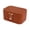 Coffee, variant on Double Layer PU Leather Jewelry Organizer Box, Large Capacity Portable Travel Jewellery Storage Case for Necklaces Bracelets Rings Earrings, 5 Colors Available