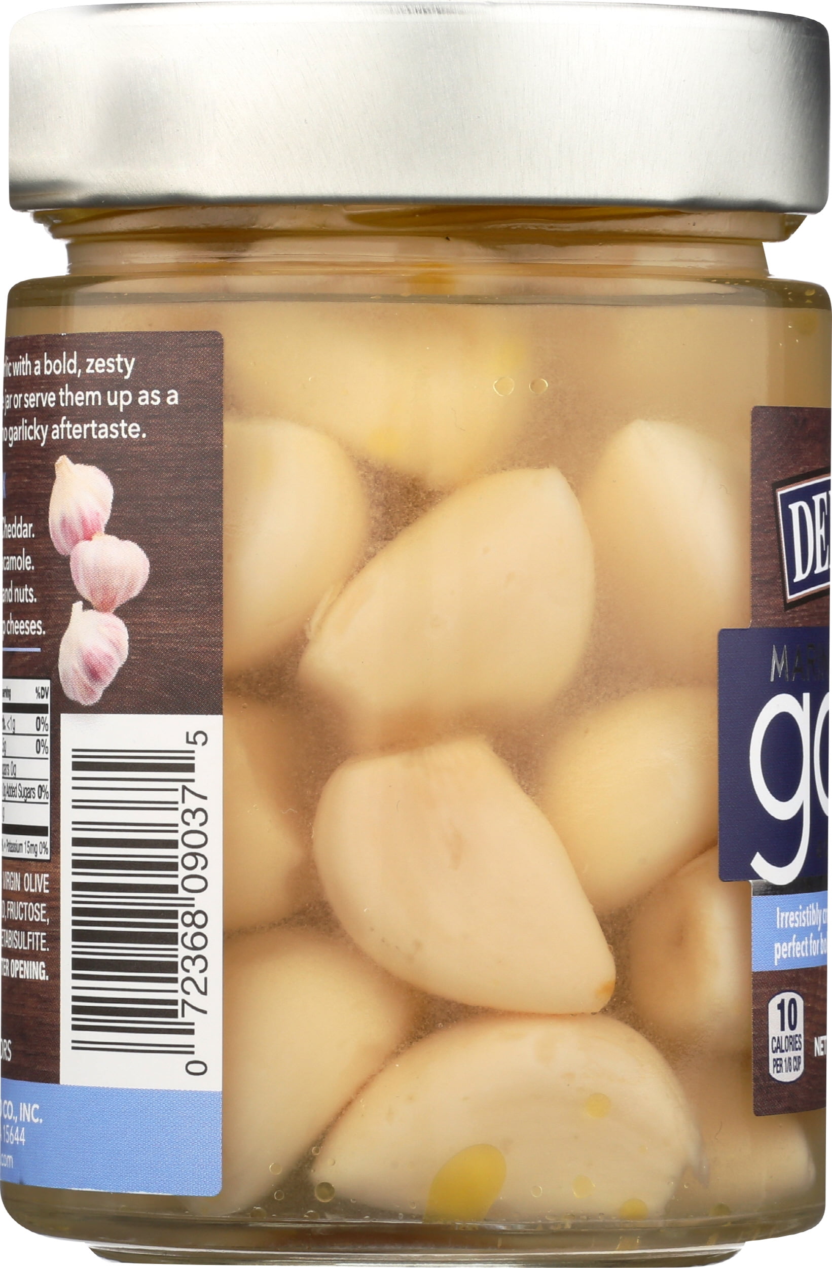 (Pack of 12), Delallo Marinated Garlic, 11 oz