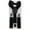 Black, variant on 2Pcs/Set 10 Solid Color Choice Kids Boy Girls Unisex Clip-on Y-Shape Elastic Suspenders Bowtie