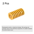 thumbnail image 3 of Troquel Resorte, 18mm OD 35mm Largo 2 Piezas Espiral Estampado Ligera Carga Compresión Troquel Resortes para Impresora 3D Eléctrica Pieza, Amarillo, 3 of 5