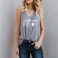 thumbnail image 2 of EQWLJWE Débardeurs pour Femmes, Débardeurs d'Été à Bretelles Imprimé devant Décontracté Ample Sans Manches Blouses en Liquidation, 2 of 4