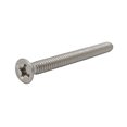 thumbnail image 1 of FixtureDisplays® 6-32*1-1/2" Stainless Flat Head Machine Screws, Full Thread, Phillips Drive, Stainless Steel 18-8, Machine Thread 314901, 1 of 1