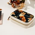 thumbnail image 7 of Fox Luxurious Velvet Travel Organizer Box with Removable Compartment - Ideal Gift for Jewelry Lovers, Necklace Holders, 7 of 7