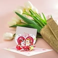 thumbnail image 5 of Xoxingysm Love Cats 3D Valentines Day Card for Her Up Anniversary Cards for Wife Birthday Cards Popup Wedding Cards Include Envelope., 1* Greeting Card, 5 of 8