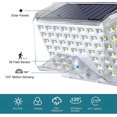 thumbnail image 2 of 2pcs Outdoor Solar Lamp LED Light with Motion Sensor 270 Angle IP65 Waterproof Wireless Outdoor Sol, 2 of 5