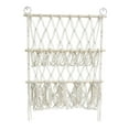 thumbnail image 3 of Red de animales de peluche, organización de hamacas, macramé bohemio para colgar en la pared, soporte organizador suave tejido a mano para dormitorio, estilo B mayimx Red de hamaca rellena, 3 of 9