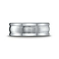 thumbnail image 2 of Benchmark� Cobalt Chrome� 8mm Comfort-fit Satin-finished Round Edge Design Ring, 2 of 7