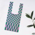thumbnail image 4 of 2x de hombro tejido suave para mujer s de mano para niñas Negro + Rosa, 4 of 9