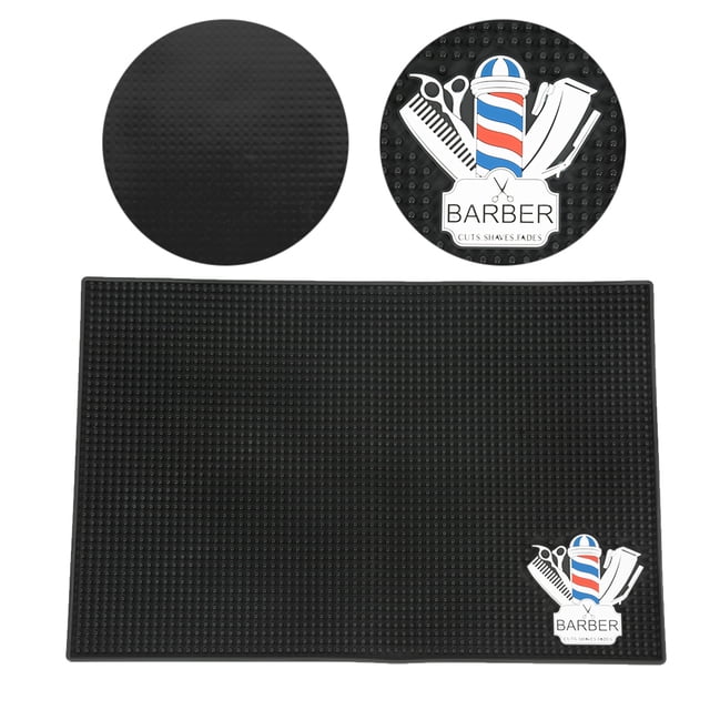 Alfombrilla De Peluquero, Encimera De Peluquería, Alfombrilla De Silicona Antideslizante, Alfombrillas De Salón Para Peluquero, Accesorios De Peluquero, Tocador, Almohadilla De