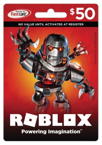 Roblox 50 Game Card Digital Download Walmartcom - robot rage roblox