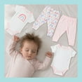thumbnail image 3 of Baby Gear Baby Girl 4 PC Jogger Set, Sizes Newborn-9 Months, 3 of 4