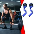 thumbnail image 5 of Weight Lifting Straps- Wrist Straps For Weight Lifting, Deadlifting, Exercise, Strength Training - blue, 5 of 5