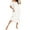 White, variant on Hauaitttt Women Solid Color Lace Splice Short Sleeve Nightgown Cute Comfortable Sleepwear Home Dress Women Nightshirt Short Nightgown Sleepwear Summer Womens Soft Nightgowns Summer Sleep Gowns