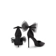 thumbnail image 4 of Zapatos de Tacón Estileto de 10 cm para Mujer DREAM PAIRS SDPU2322W en Negro, 4 of 5