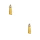 thumbnail image 2 of Ounissouiy 10 piezas de dijes de llavero, accesorio exquisito, suministros para encontrar accesorios artesanales, componente de borla pequeña Type1 NO1, 2 of 6