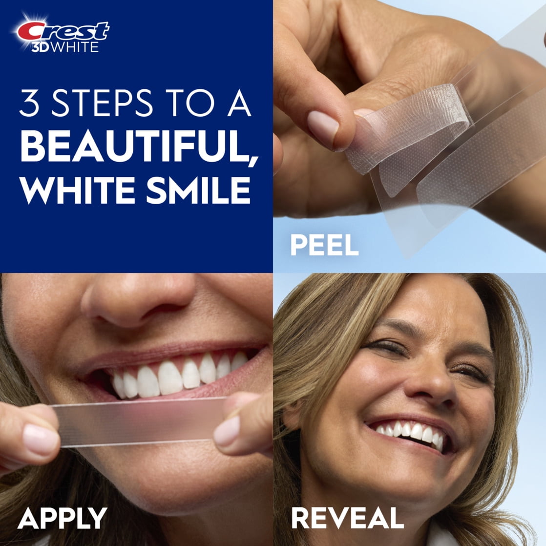 【タイムセール】クレスト crest whitening Enamel-Safe Crest 3DWhitestrips Radiant Express Teeth