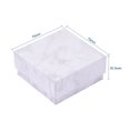 thumbnail image 2 of Square Kraft Cardboard Jewelry Boxes Marble Pattern Necklace Pendant Boxes for Jewelry White 7.5x7.5x3.55cm, 2 of 9