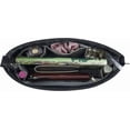 thumbnail image 5 of Vercord Premium Nylon Purse Organizer Tote Handbag Insert Organizers Bag in Bag Zipper 13 Pockets Black Large, 5 of 6