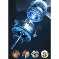 thumbnail image 2 of YIEMEEN Portable 7'' Hanging Fan USB Optional Timing Canopy Fan 3-Speed Small Tent Fan, 2 of 14